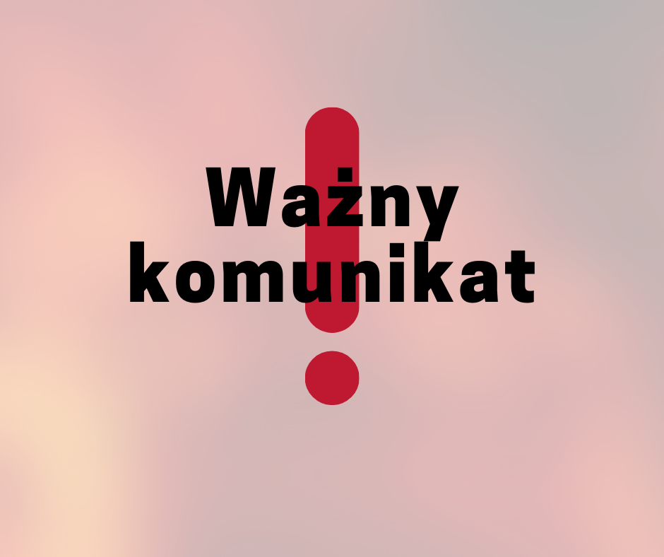 Zmiana lokalizacji punktu szczepień przeciwko Covid-19 
