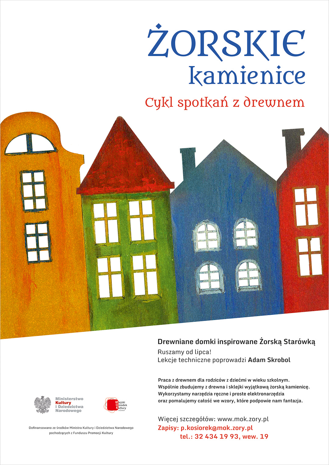 Żorskie kamienice - cykl spotkań z drewnem