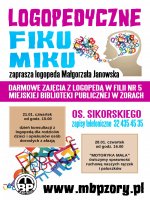 Logopedyczne Fiku-miku w Miejskiej Bibliotece Publicznej
