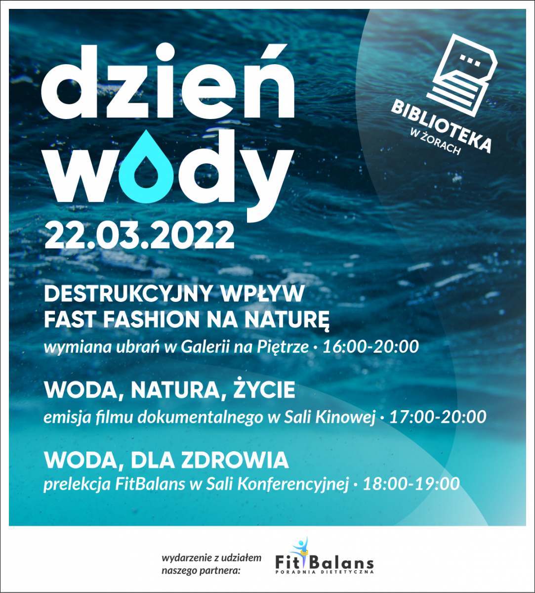 Światowy Dzień Wody w żorskiej bibliotece