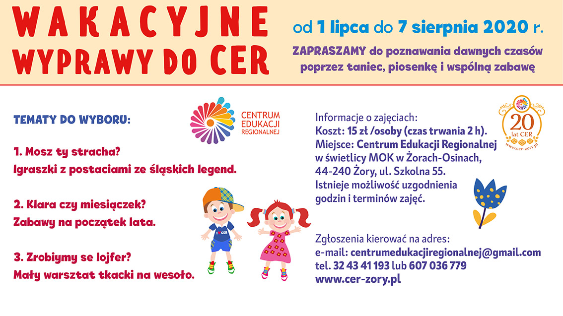 Wakacyjne wyprawy do CER