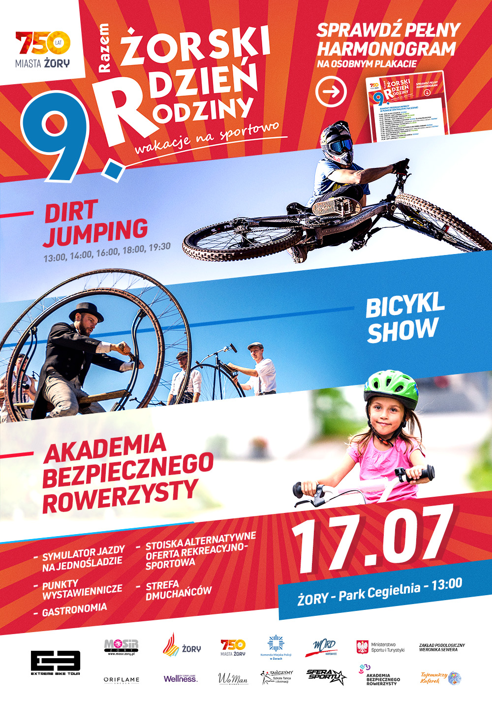 Żorski Dzień Rodziny już w niedzielę w Parku Cegielnia! Przed nami moc ekstremalnych wrażeń