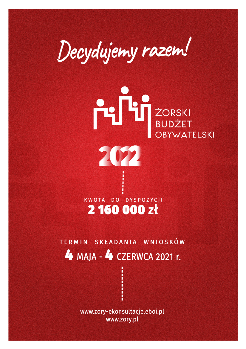 Wyniki weryfikacji projektów zgłoszonych do Żorskiego Budżetu Obywatelskiego 2022 