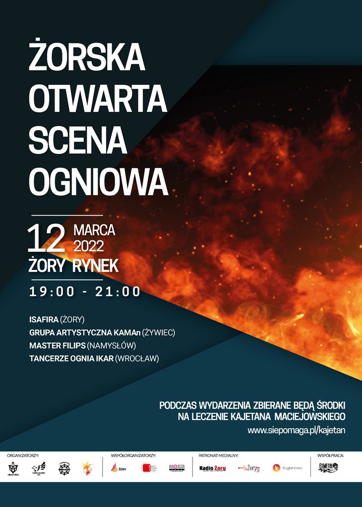 Żorska Otwarta Scena Ogniowa - pokazy fireshow na Rynku!
