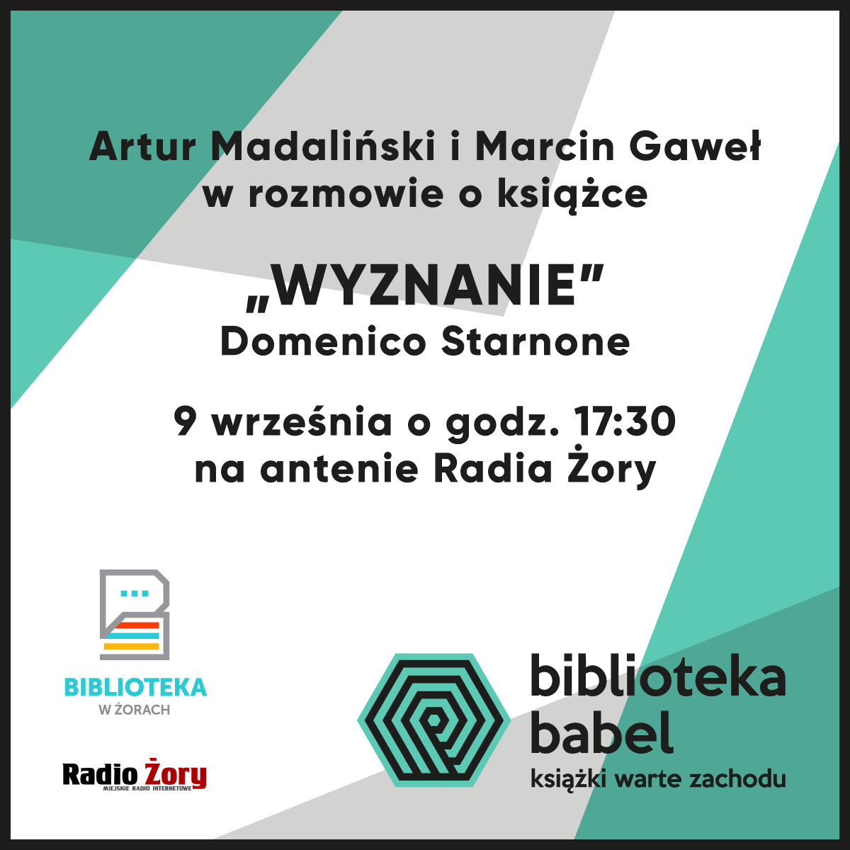 Biblioteka Babel #15 - "Wyznanie" Domenica Starnone