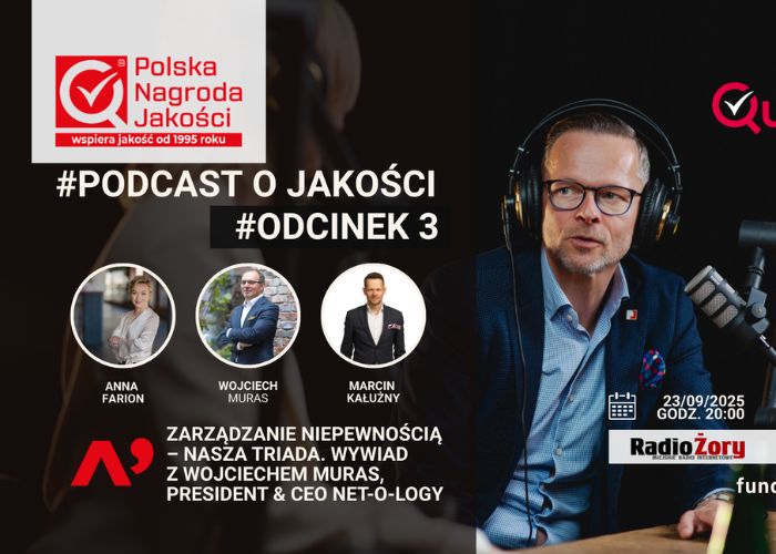 Podcast o jakości #3 - wywiad z dr Wojciechem Murasem
