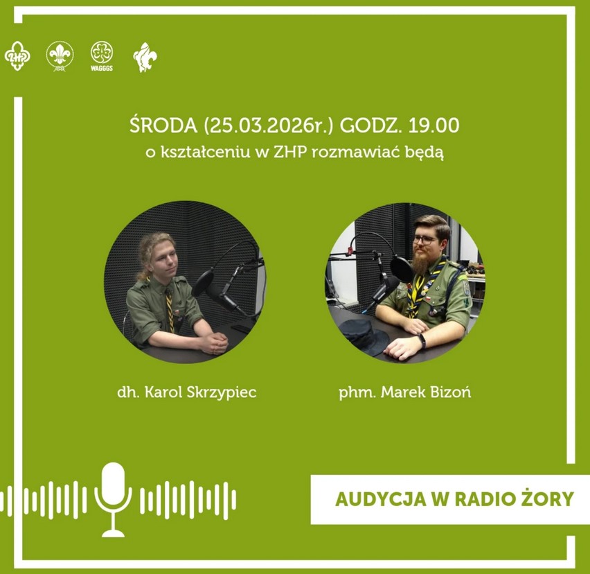 Audycja Harcerska - o kształceniu w strukturach ZHP